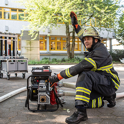 Werkfeuerwehrfrau / Werkfeuerwehrmann